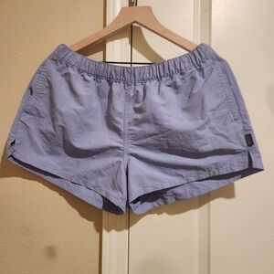Patagonia Women's Athletic Shorts in Light Blue